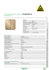 SCHNEIDER ELECTRIC BLNVA105104 Blanca Инструкция по эксплуатации