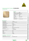 SCHNEIDER ELECTRIC BLNVA105014 Blanca Инструкция по эксплуатации