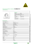 SCHNEIDER ELECTRIC BLNRA001101 Blanca Инструкция по эксплуатации