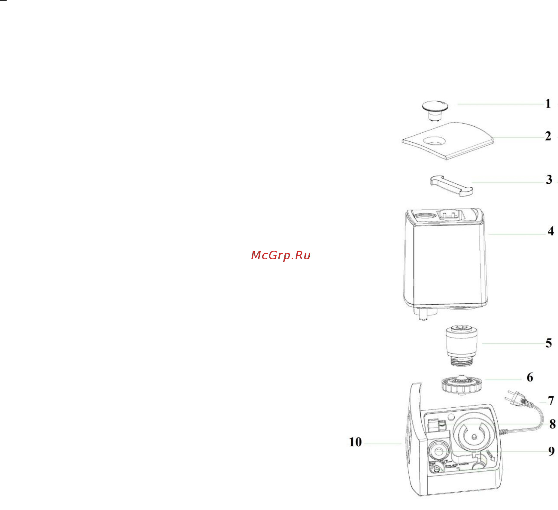 Polaris PUH 0545D [4/25] Описание прибора