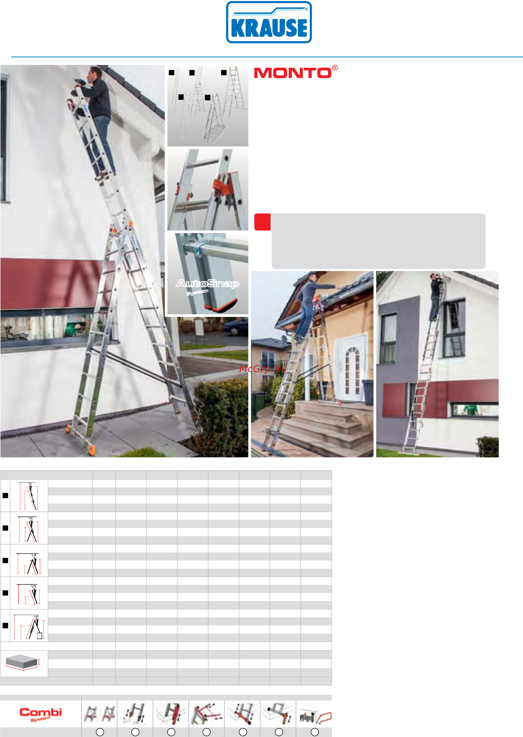 KRAUSE TRIBILO 3х10 Инструкция по эксплуатации онлайн