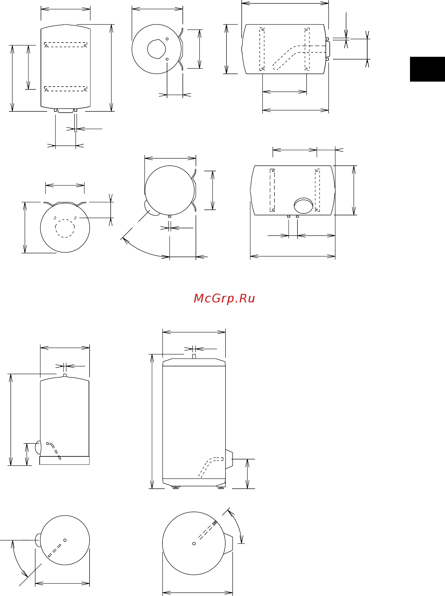 Ariston ARI 200 VERT 530 THER MO SF Инструкция по эксплуатации онлайн [3/14] 330312