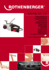 Rothenberger SUPERTRONIC 1250 71450r Инструкция по эксплуатации