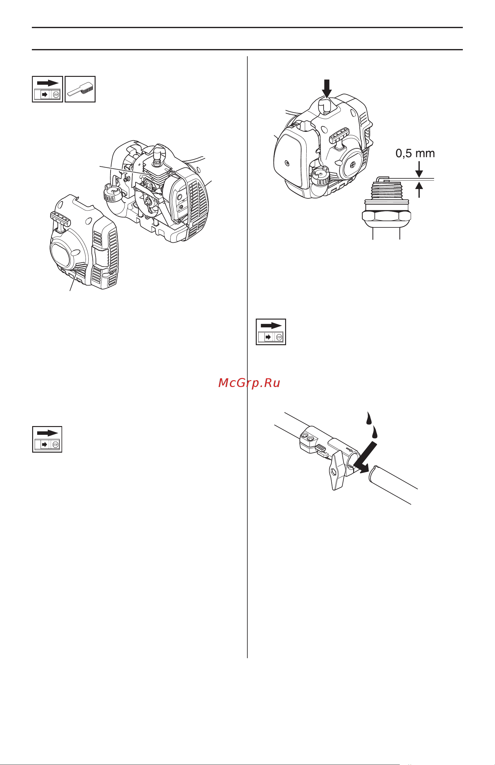 Husqvarna 129LK (9671936-01) [227/656] Manutenção