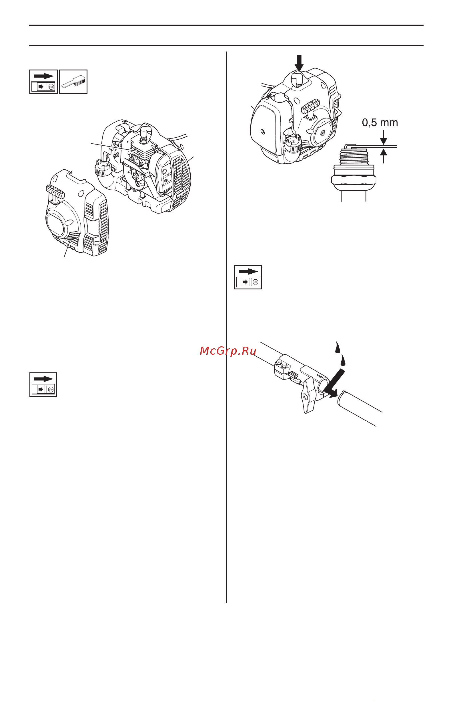 Husqvarna 129LK (9671936-01) [411/656] Údrîba
