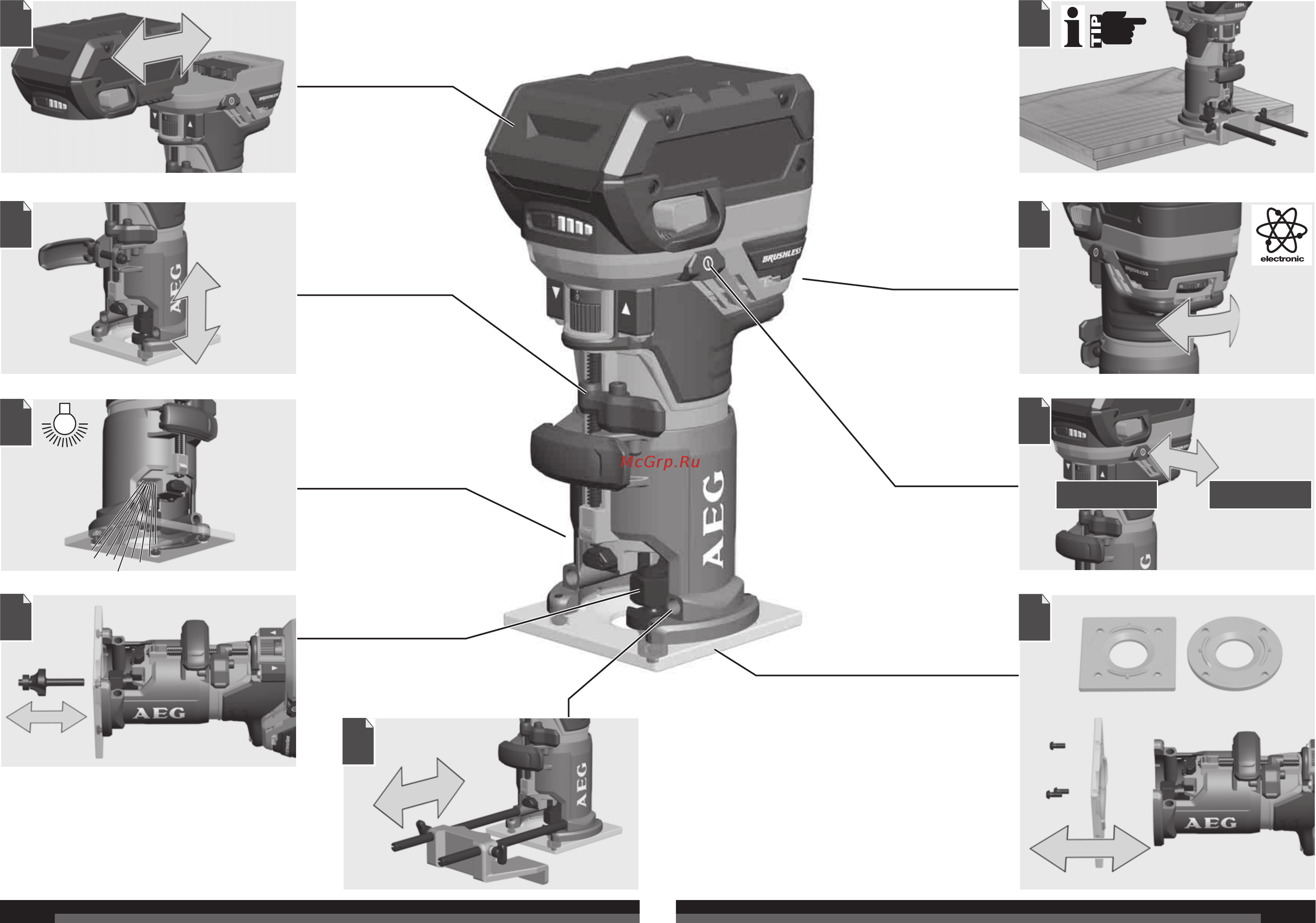 AEG BOF18BL-0 459584 Инструкция по эксплуатации онлайн [3/39] 330574