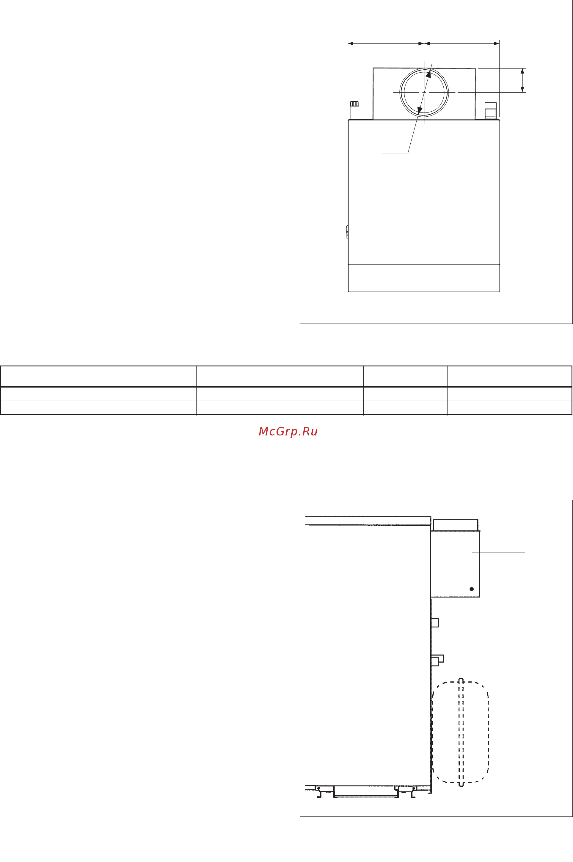 Ariston UNOBLOC GPV 31 RI MET [23/36] Удаление продуктов сгорания и приток воздуха