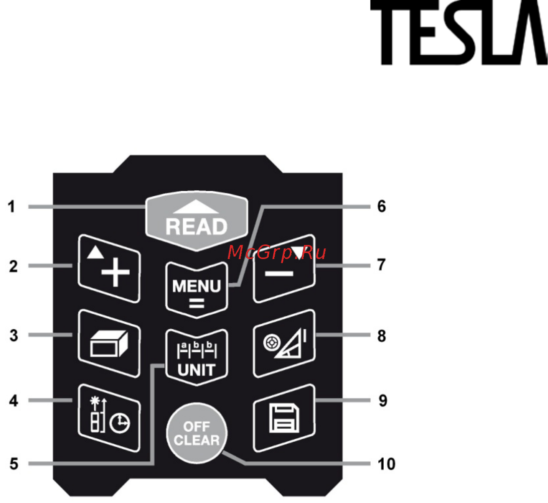 Tesla M-70 (точность ±2 мм) Инструкция по эксплуатации онлайн [5/21] 508496