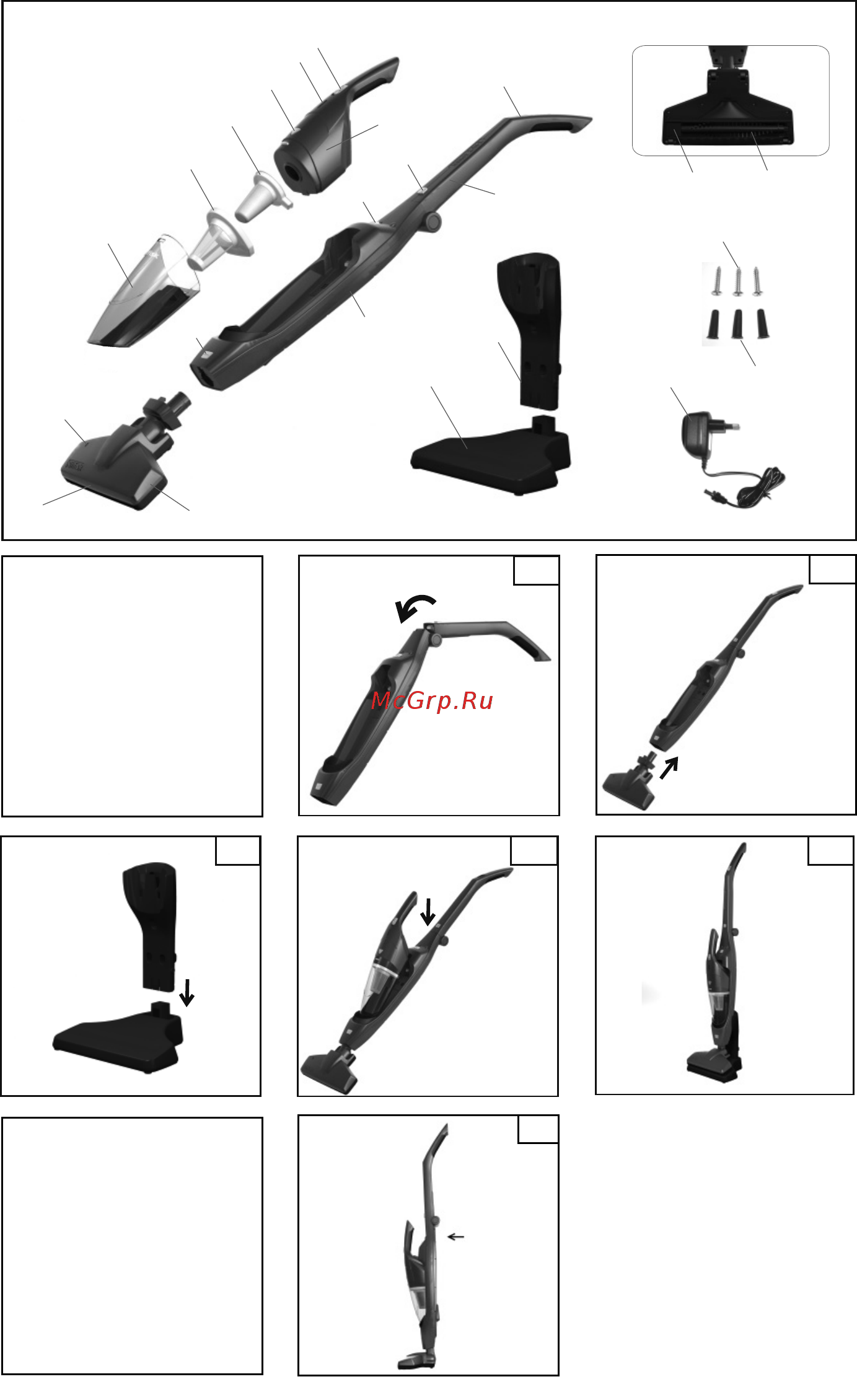Nilfisk HANDY 2-IN-1 25.2 (128350265) [3/15] Survey