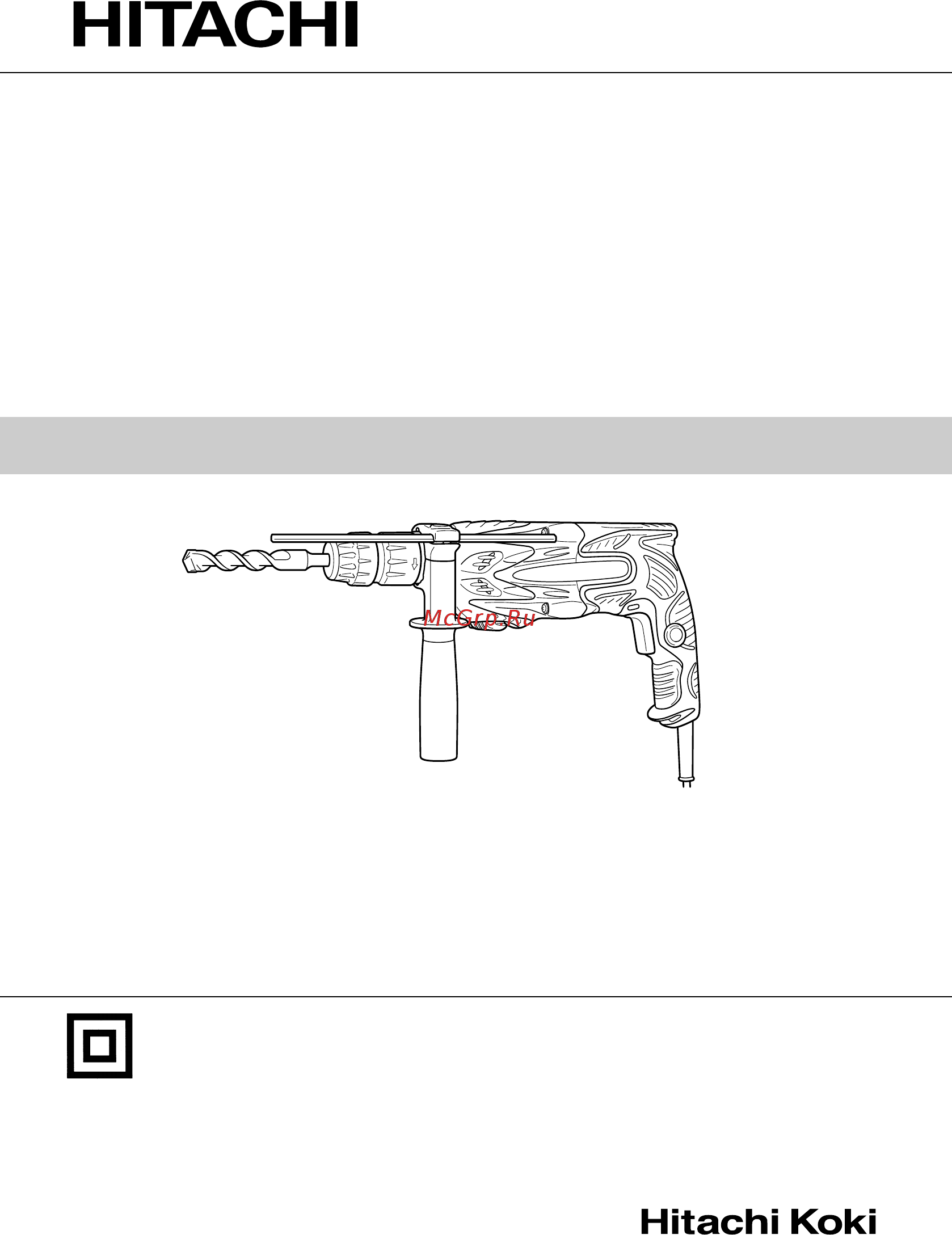Hitachi DH24PM Инструкция по эксплуатации онлайн