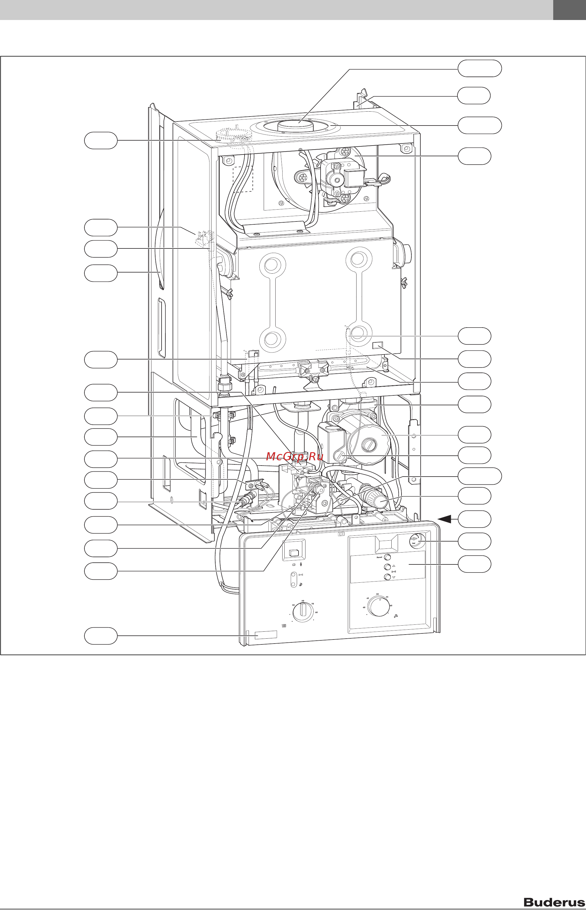 Buderus Logamax U052-24K [7/48] Kонструкция прибора logamax u052 24 28k