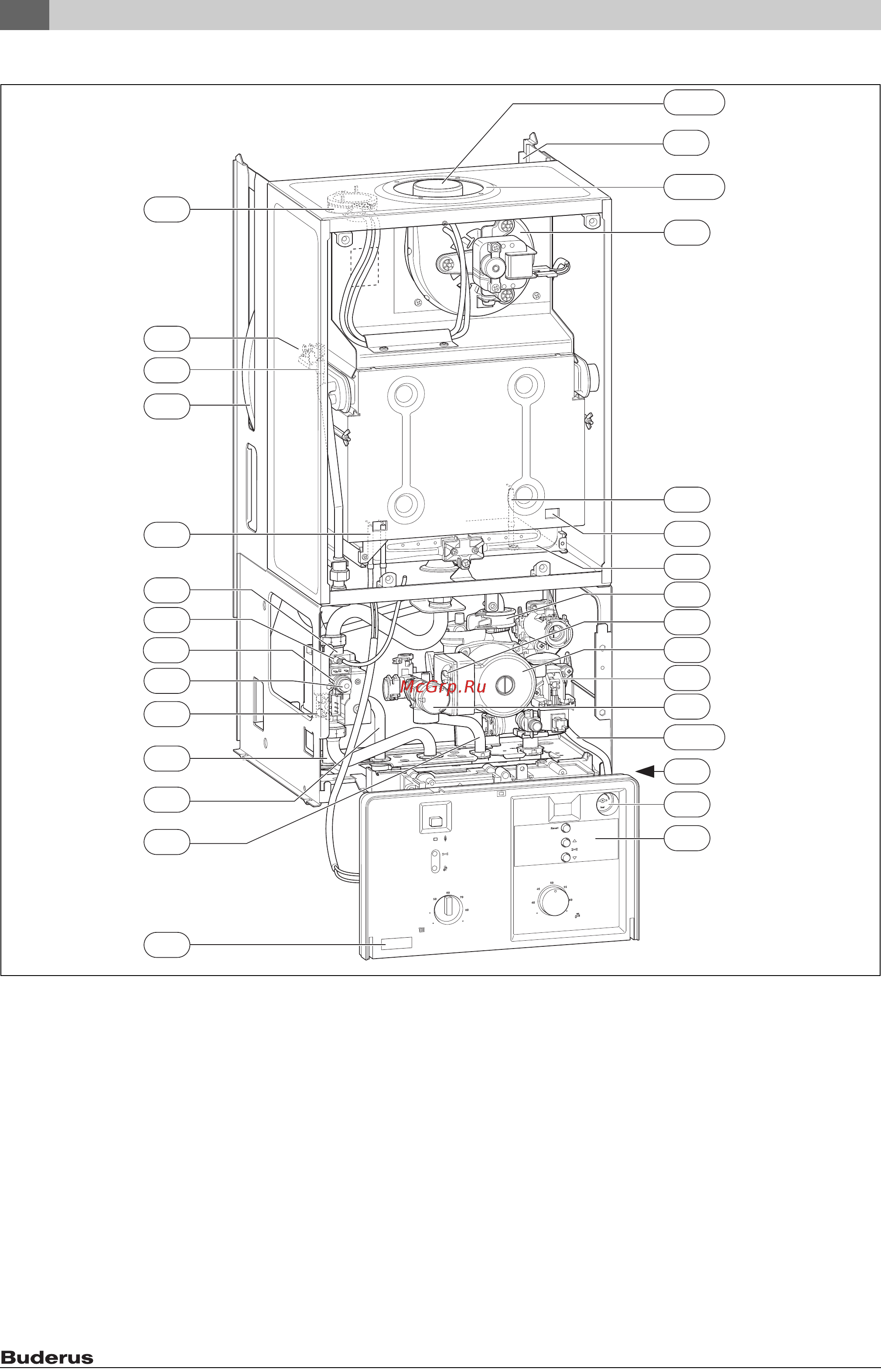 Buderus Logamax U052-24K [8/48] Конструкция прибора logamax u052 24 28