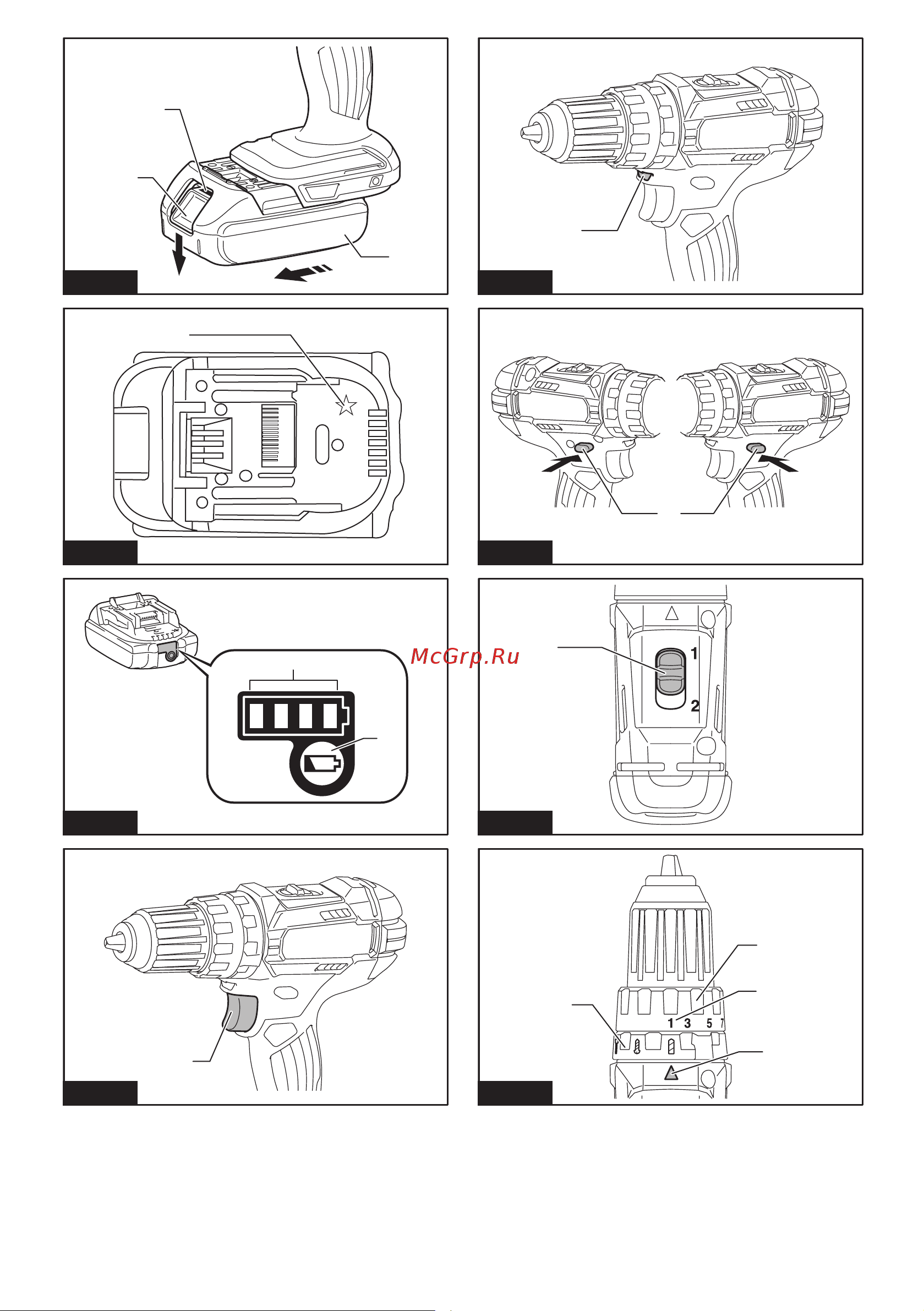 Makita DHP482Z БЕЗ АКК. и ЗУ Инструкция по эксплуатации онлайн [2/56] 331414