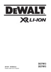 Dewalt DCF815D2 Инструкция по эксплуатации