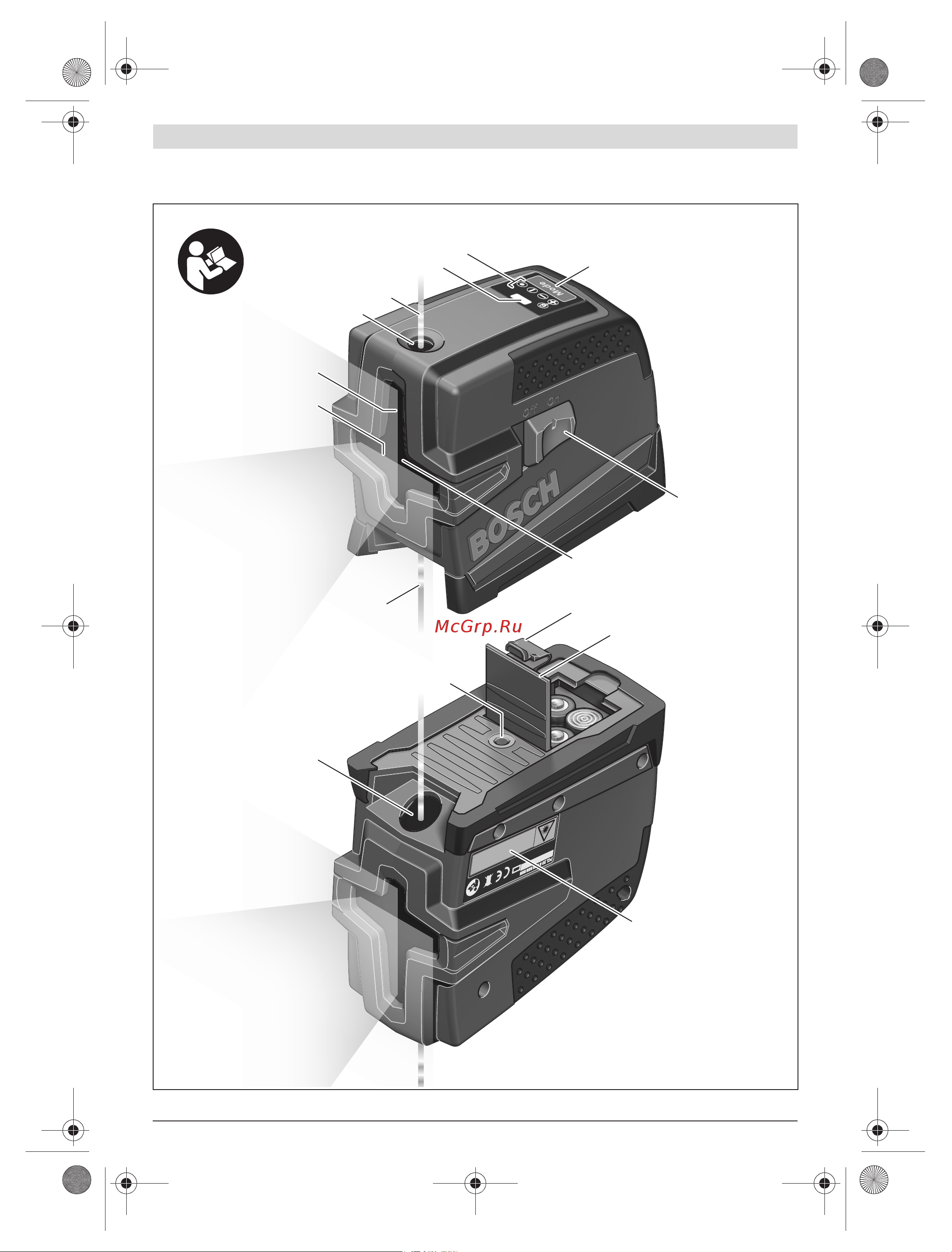 Bosch PCL 20 SET + ШТАТИВ (0.603.008.221) Инструкция по эксплуатации онлайн [3/50] 331576