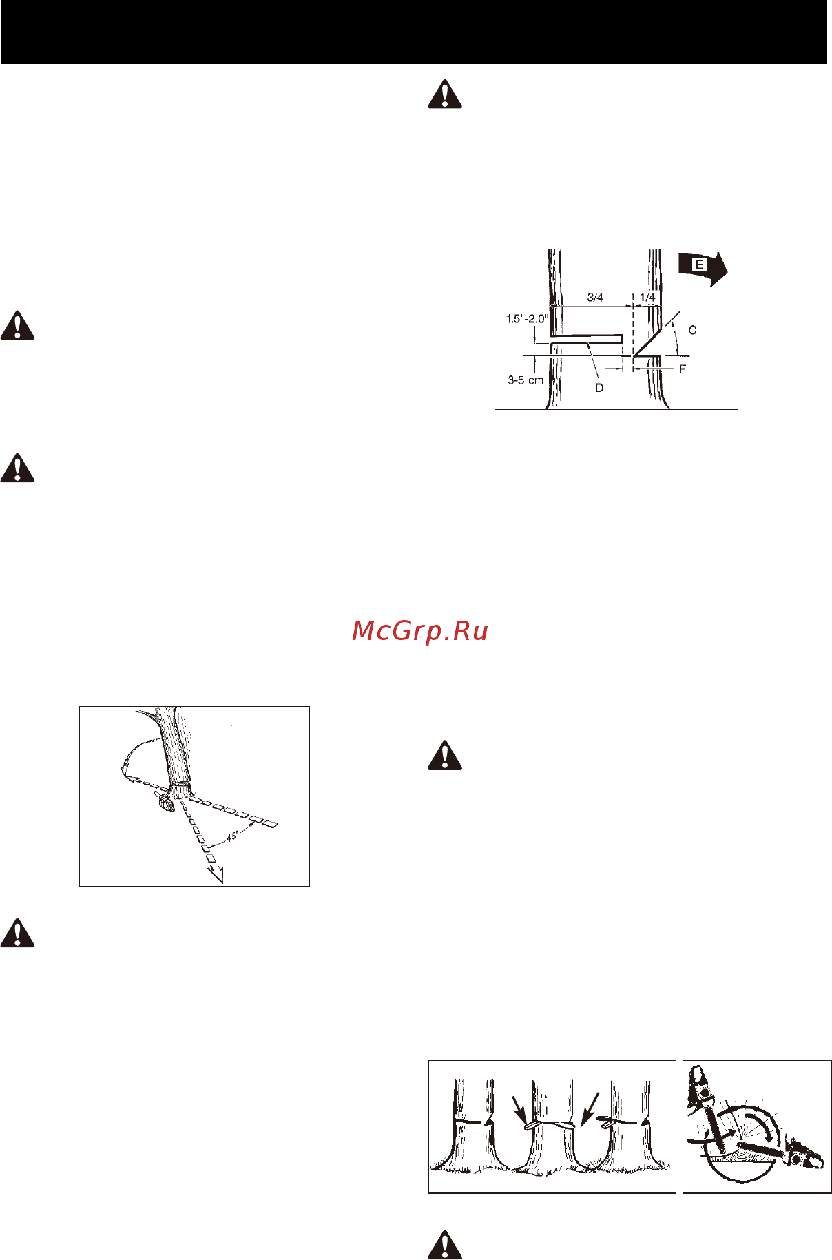 Partner P360S 9666992-01 [25/124] Общие инструкции по пилению