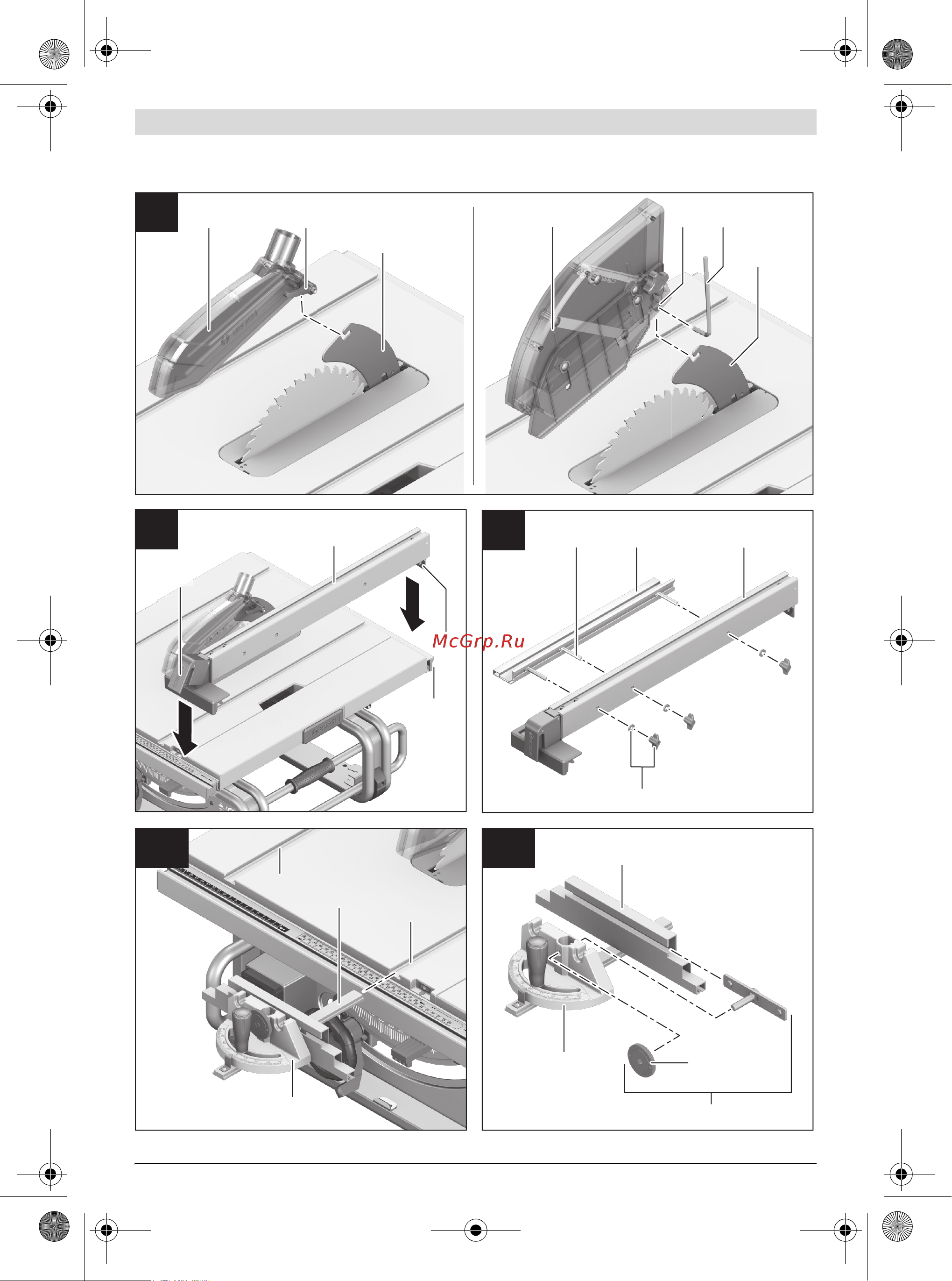 Bosch GTS 10 J (0.601.B30.500) Инструкция по эксплуатации онлайн [6/355] 331696