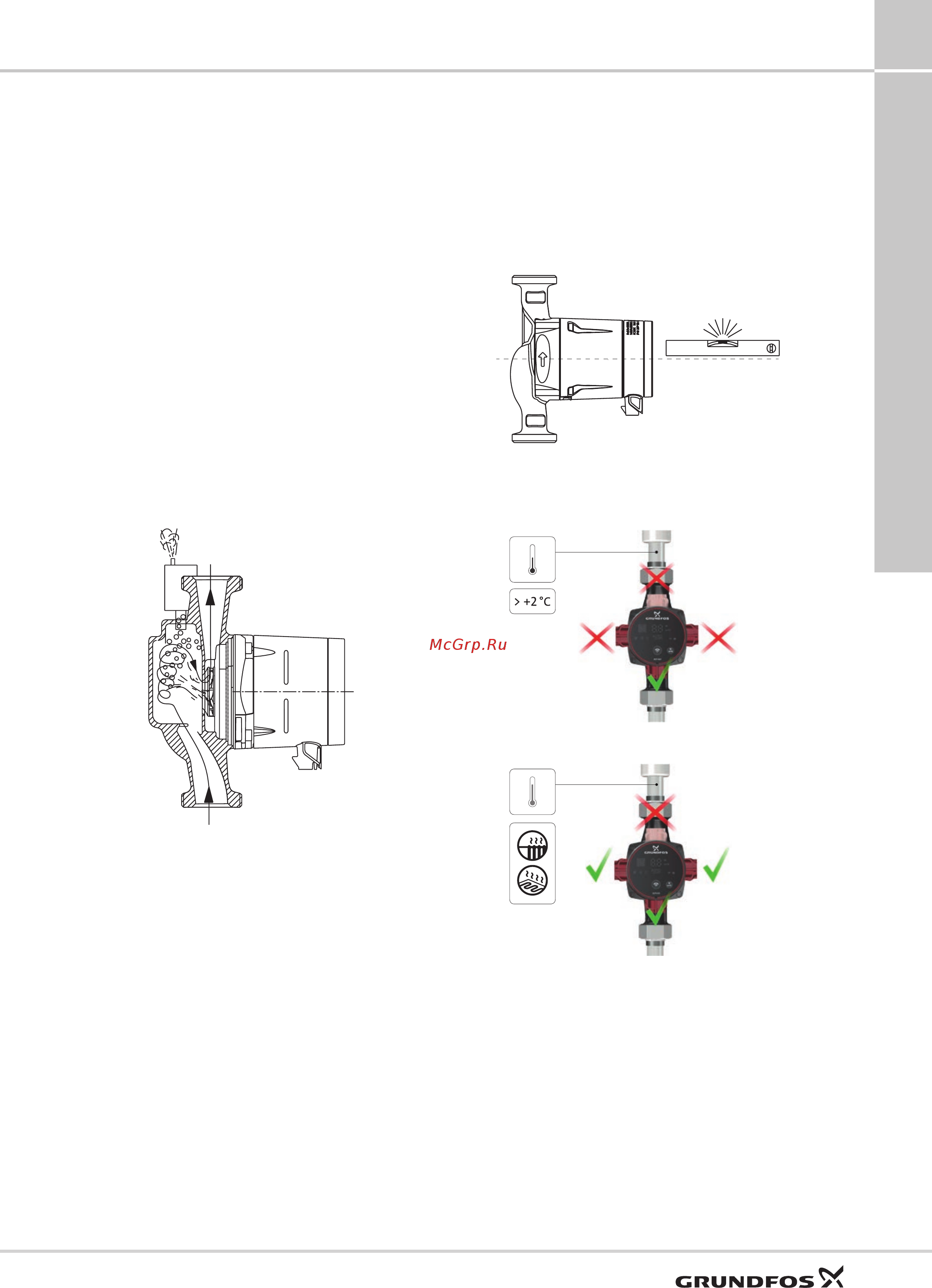 Grundfos UPS 40-120 F [15/100] Монтаживводвэксплуатацию