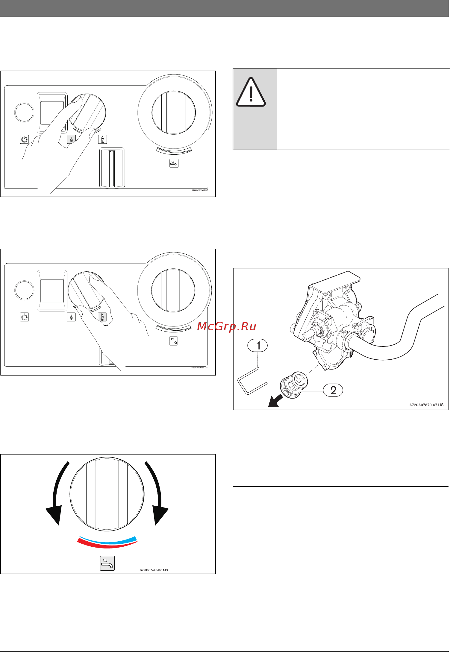Bosch WRD 13-2G (Therm 6000 O) [11/40] Регулировка мощности