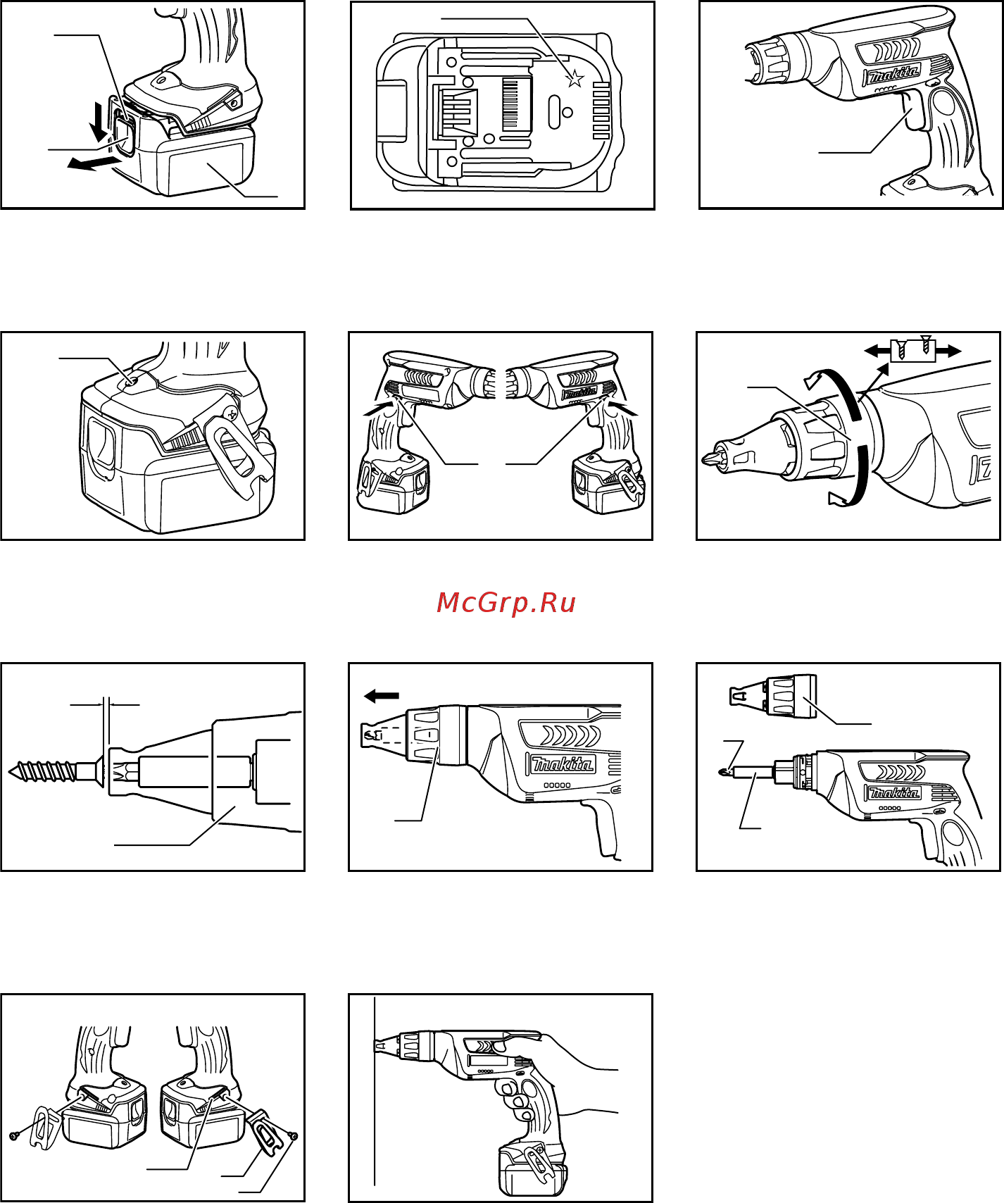 Makita BFS451Z БЕЗ АКК. и З/У Инструкция по эксплуатации онлайн [2/36] 331888