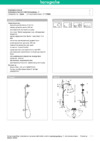 HansGrohe Raindance Select Showerpipe 240 27115000 Инструкция по эксплуатации