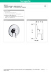HansGrohe Metris S 31661000 Инструкция по эксплуатации