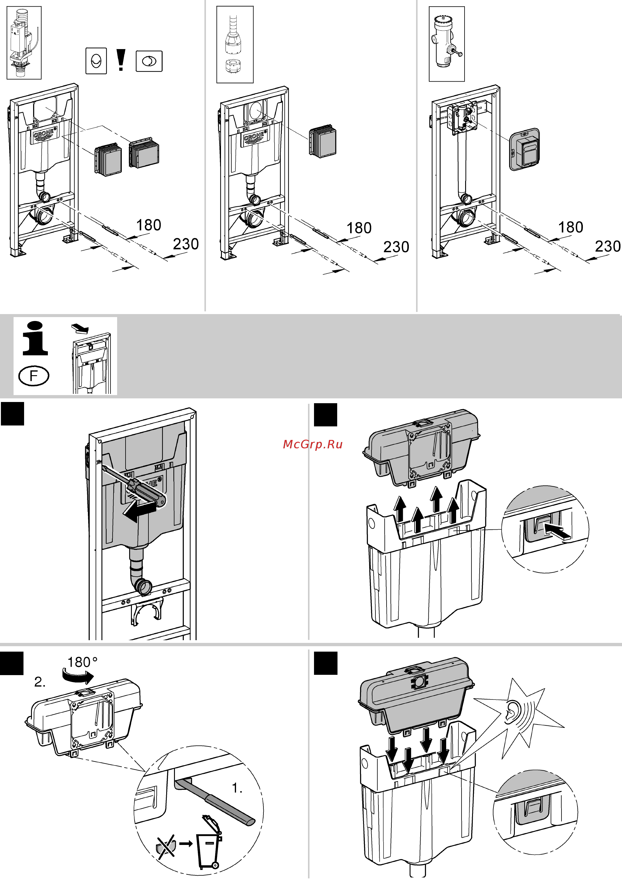Grohe Rapid SL 38539001 Инструкция по эксплуатации онлайн [10/22] 332246