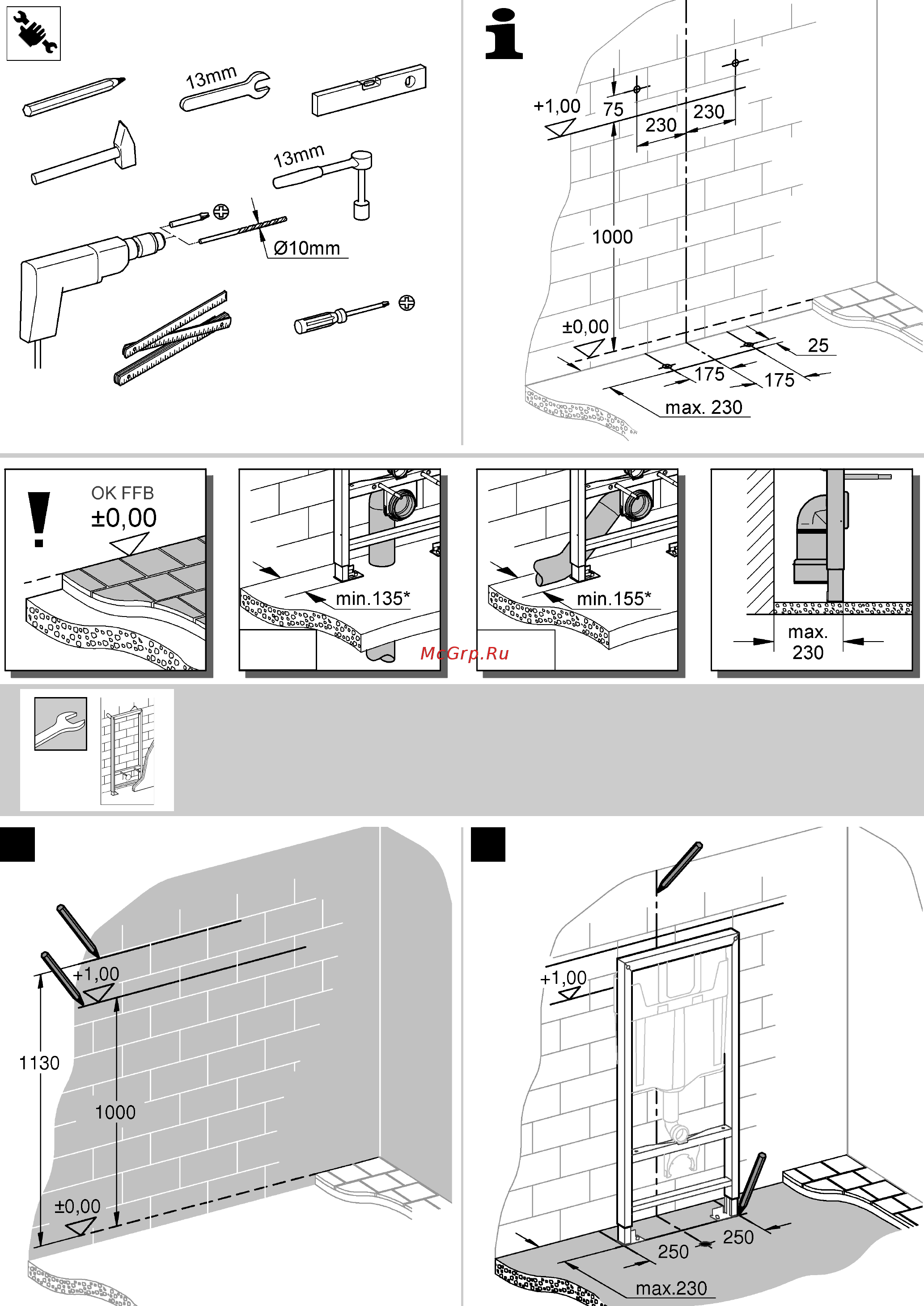 Grohe Rapid SL 38539001 Инструкция по эксплуатации онлайн [3/22] 332246