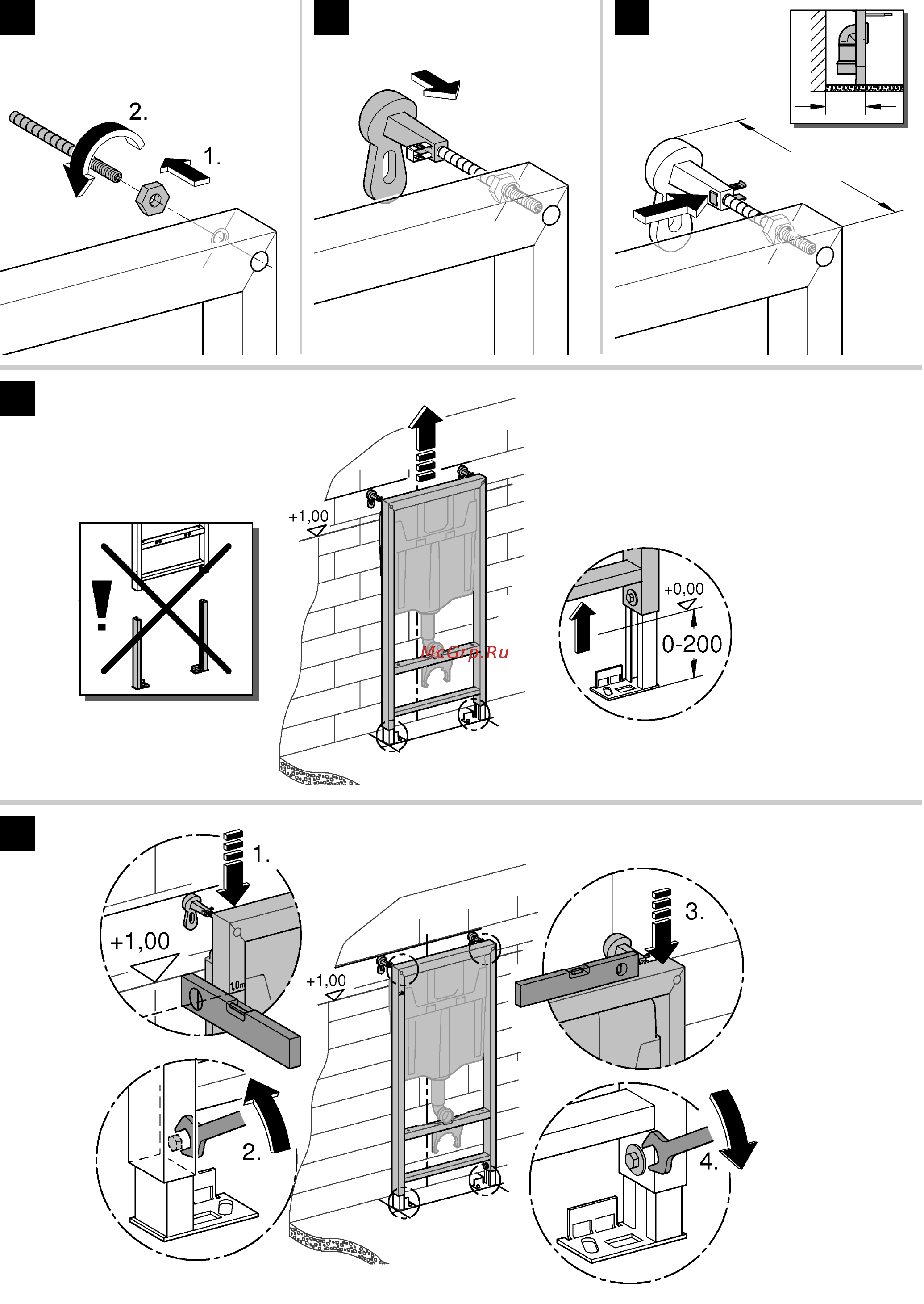 Grohe Rapid SL 38539001 Инструкция по эксплуатации онлайн [4/22] 332246