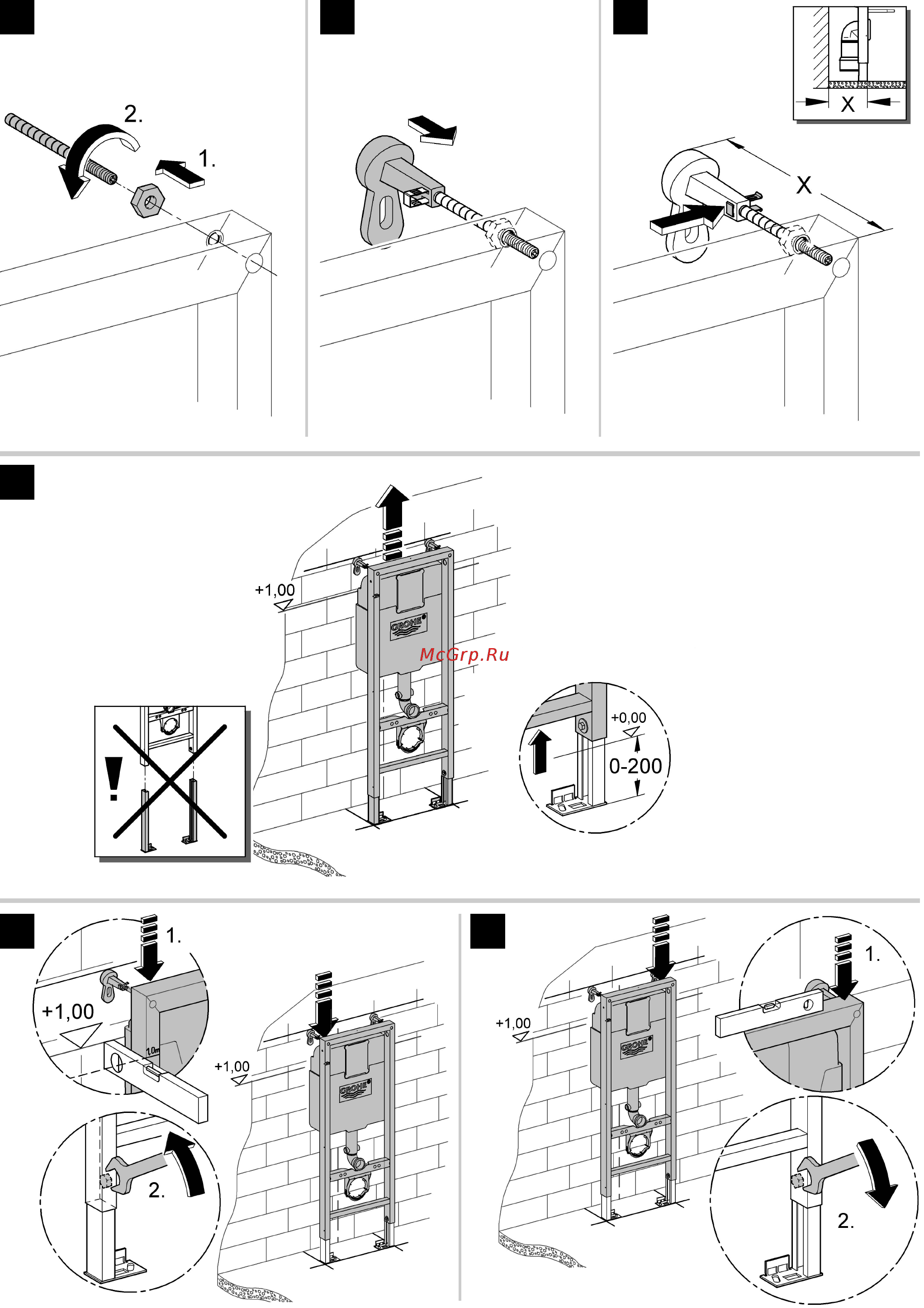 Grohe Rapid SL 38713001 Инструкция по эксплуатации онлайн [5/26] 332247
