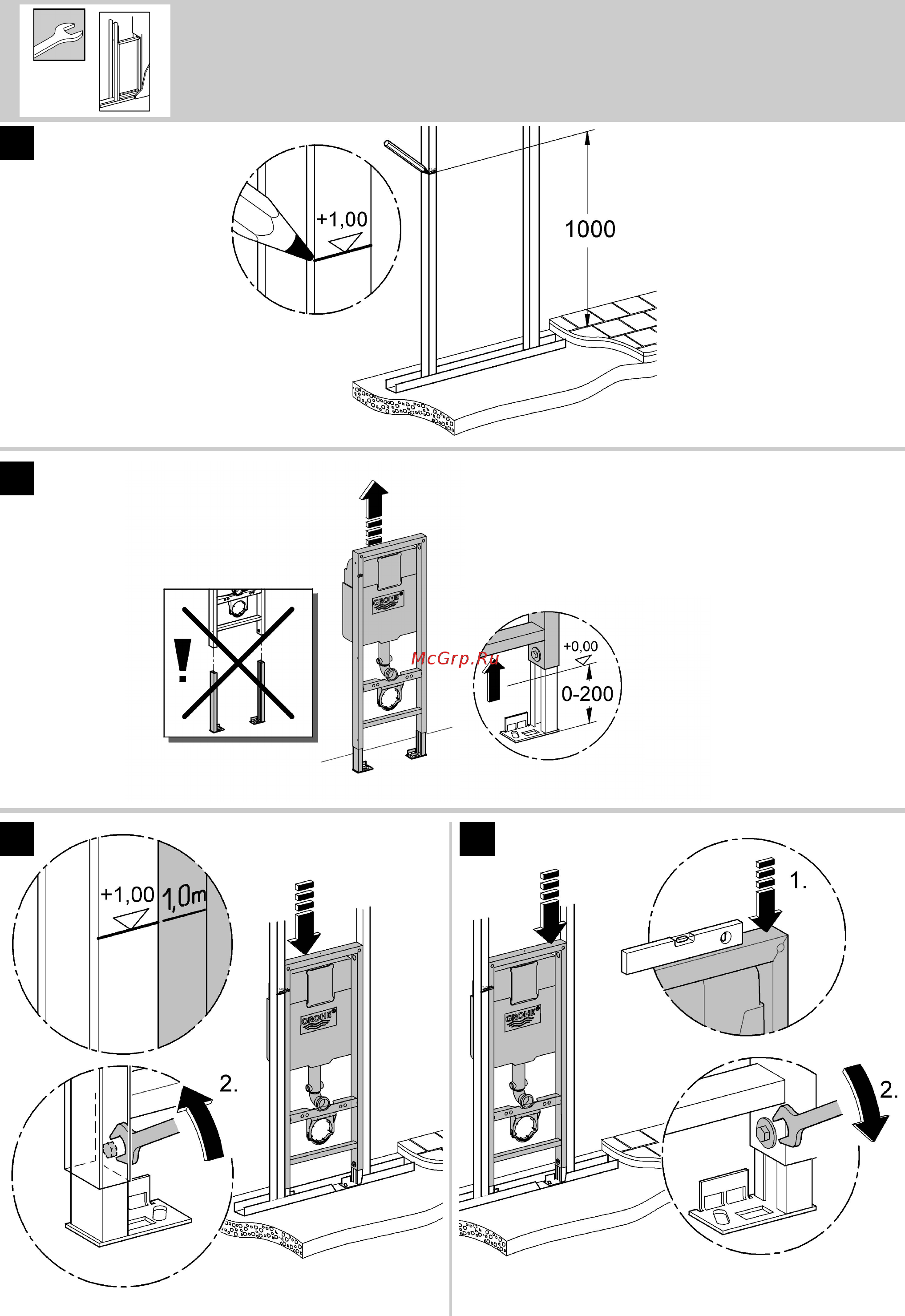 Grohe Rapid SL 38713001 Инструкция по эксплуатации онлайн [7/26] 332247