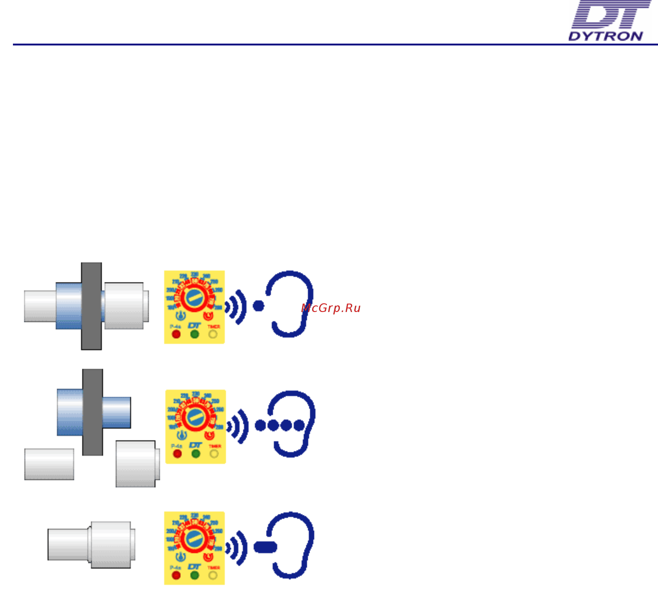 Dytron Traceweld PROFI blue Polys P-4a [7/8] Звуковая сигнализация