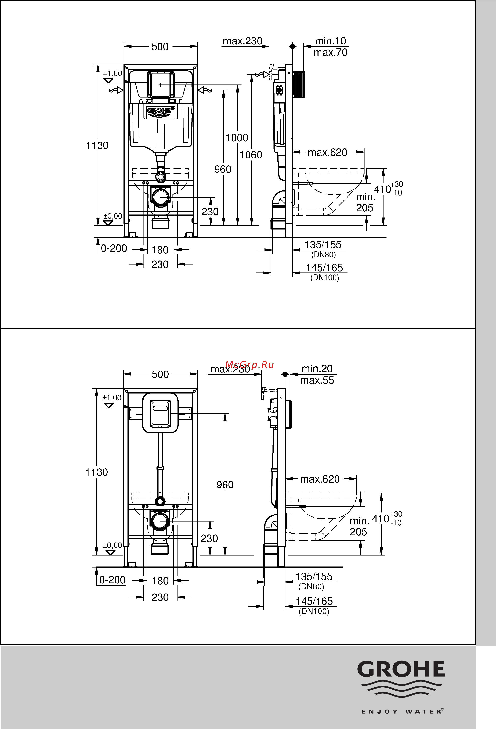 Grohe Rapid SL 38827000 Инструкция по эксплуатации онлайн [17/36] 332615
