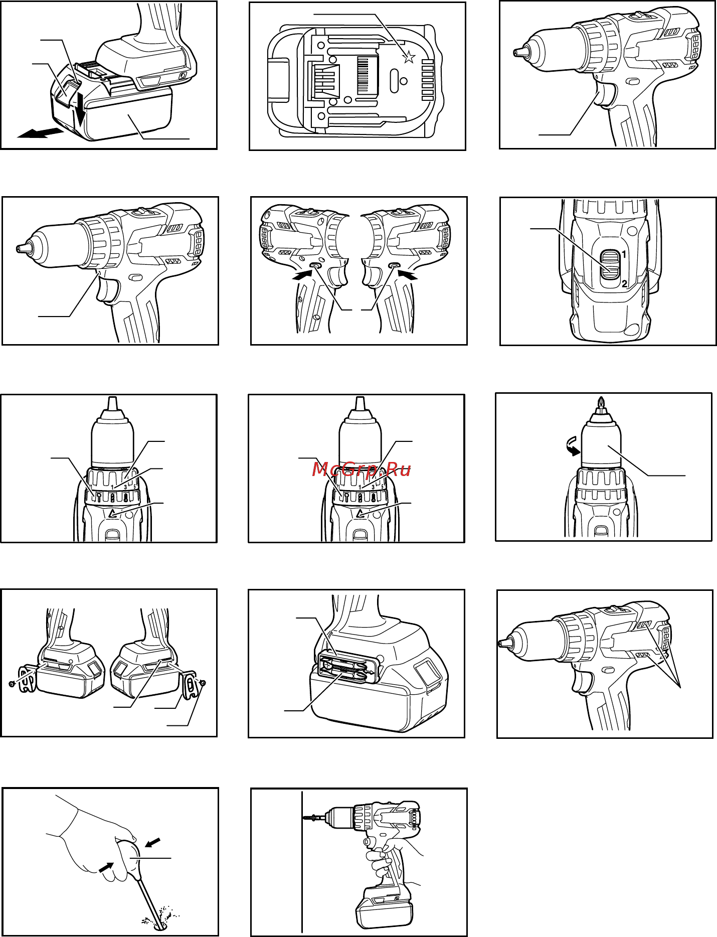 Makita DHP459SYE 187111 Инструкция по эксплуатации онлайн [2/52] 334037