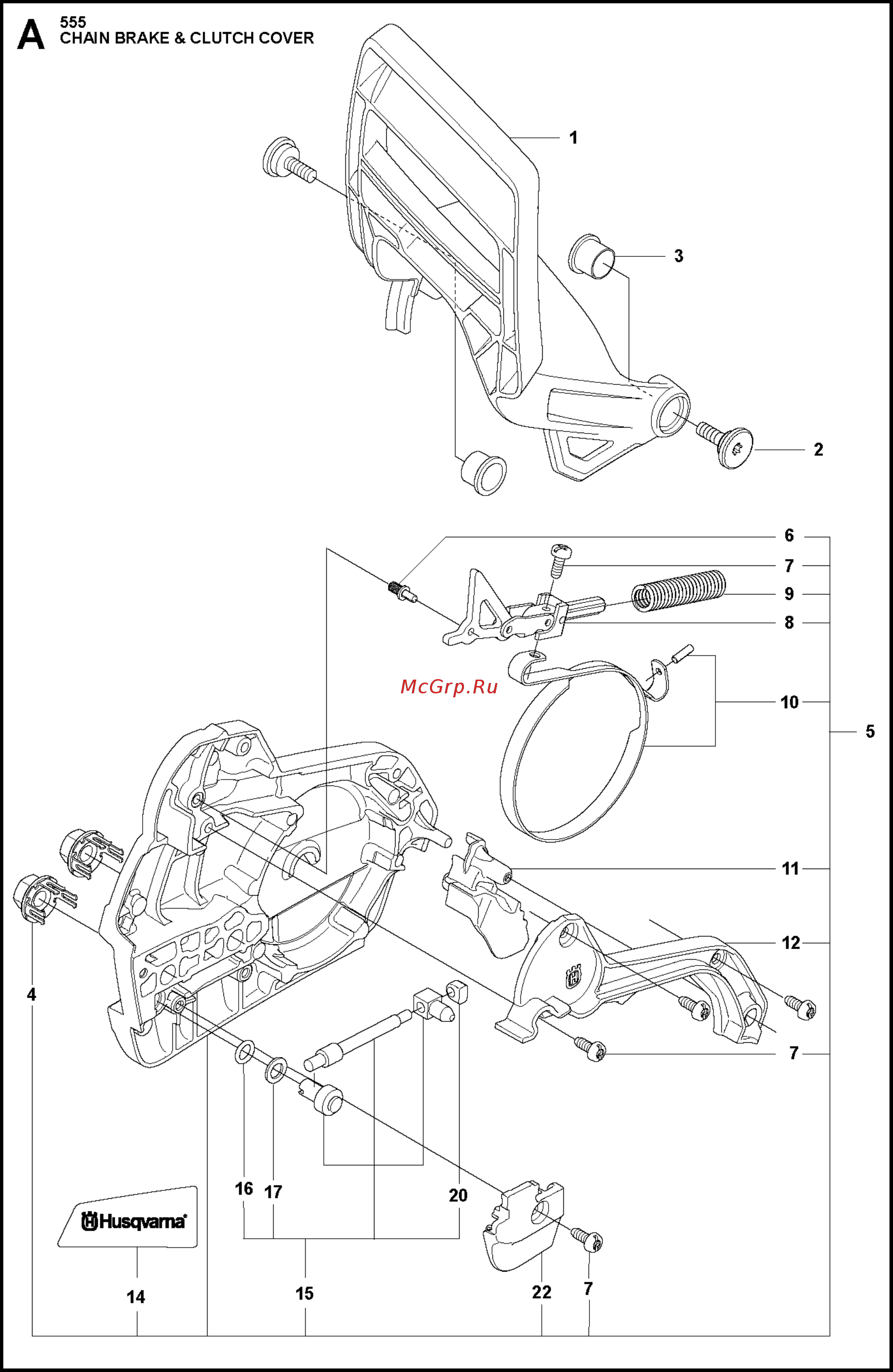 Husqvarna 555 X-TORQ (9660109-15) Инструкция по эксплуатации онлайн [8/31] 332816