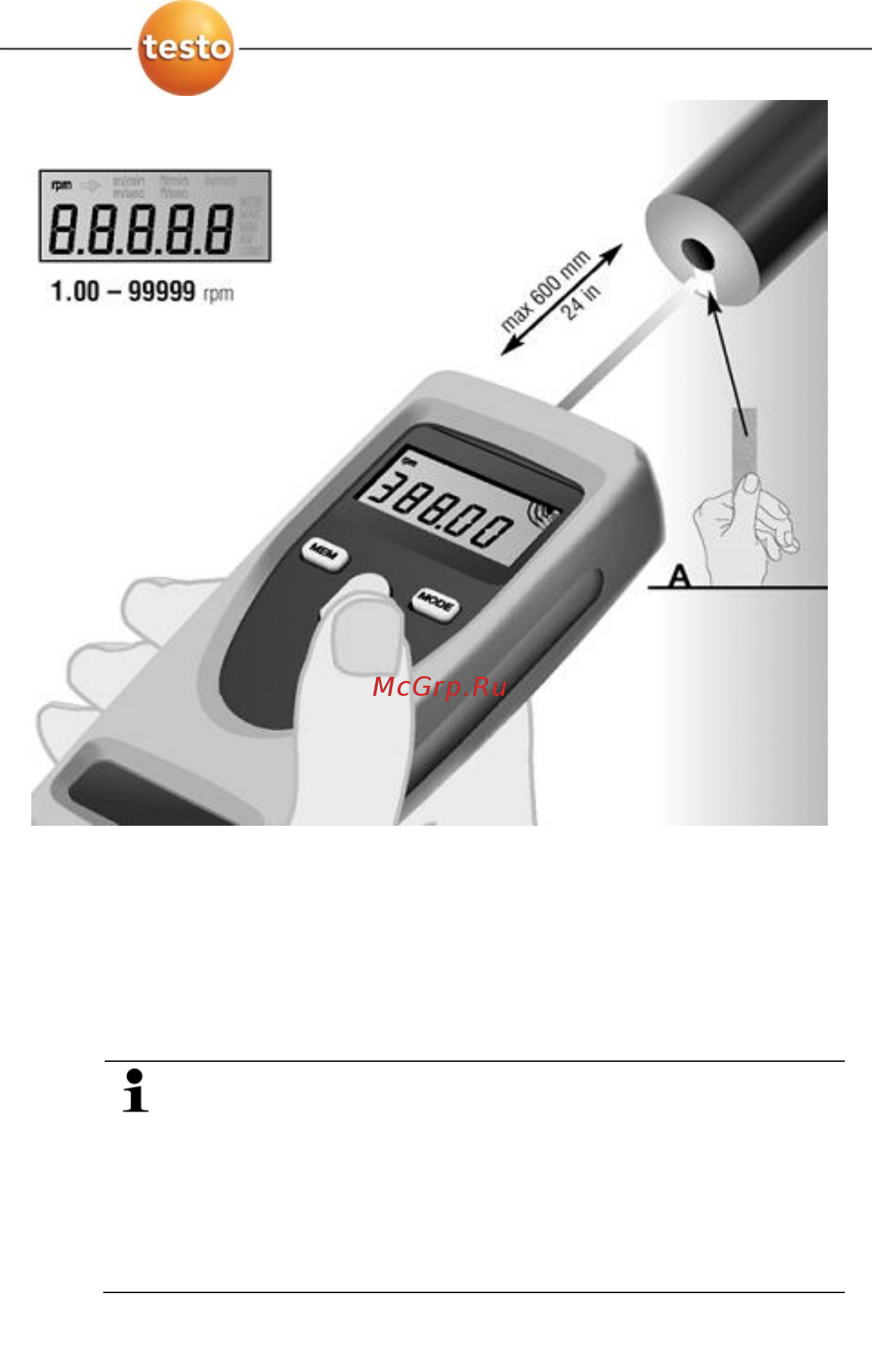 Testo 465 [13/15] Техническое обслуживание прибора