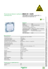 SCHNEIDER ELECTRIC MGU5.201.18NZD Unica Инструкция по эксплуатации