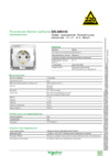 SCHNEIDER ELECTRIC GSL000143 Glossa Инструкция по эксплуатации
