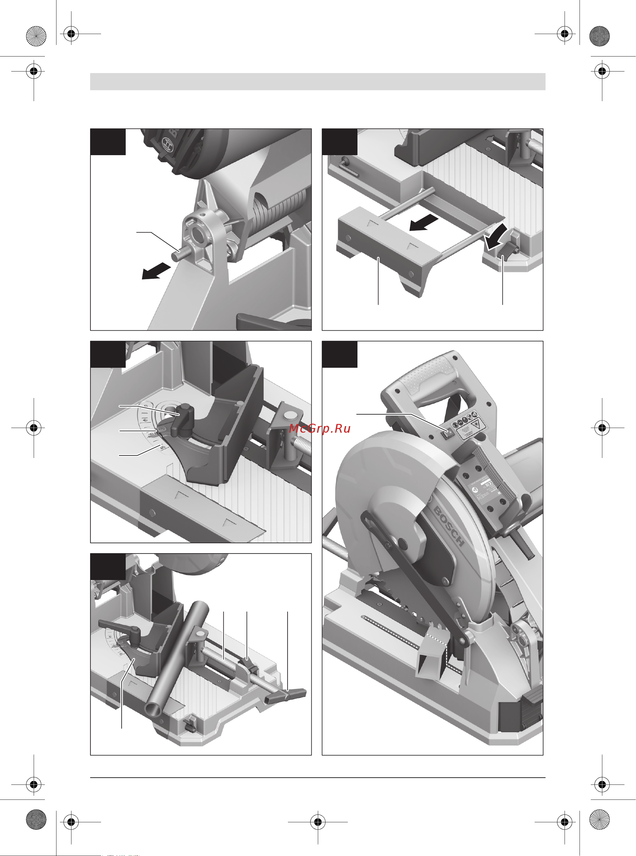 Bosch GCD 12 JL (0601B28000) Инструкция по эксплуатации онлайн [6/255] 668130