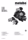 Metabo HWW 4000/25 G (600971000) Инструкция по эксплуатации