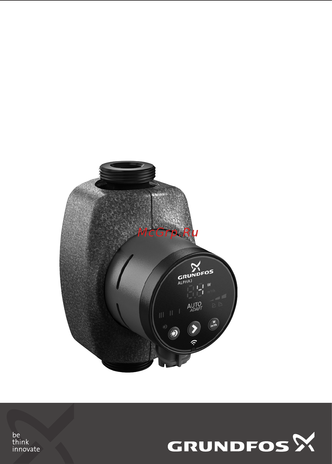 Grundfos ALPHA3 32-40 Инструкция по эксплуатации онлайн