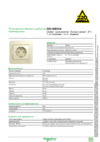 SCHNEIDER ELECTRIC GSL000244 Glossa Инструкция по эксплуатации