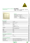 SCHNEIDER ELECTRIC GSL000252 Glossa Инструкция по эксплуатации