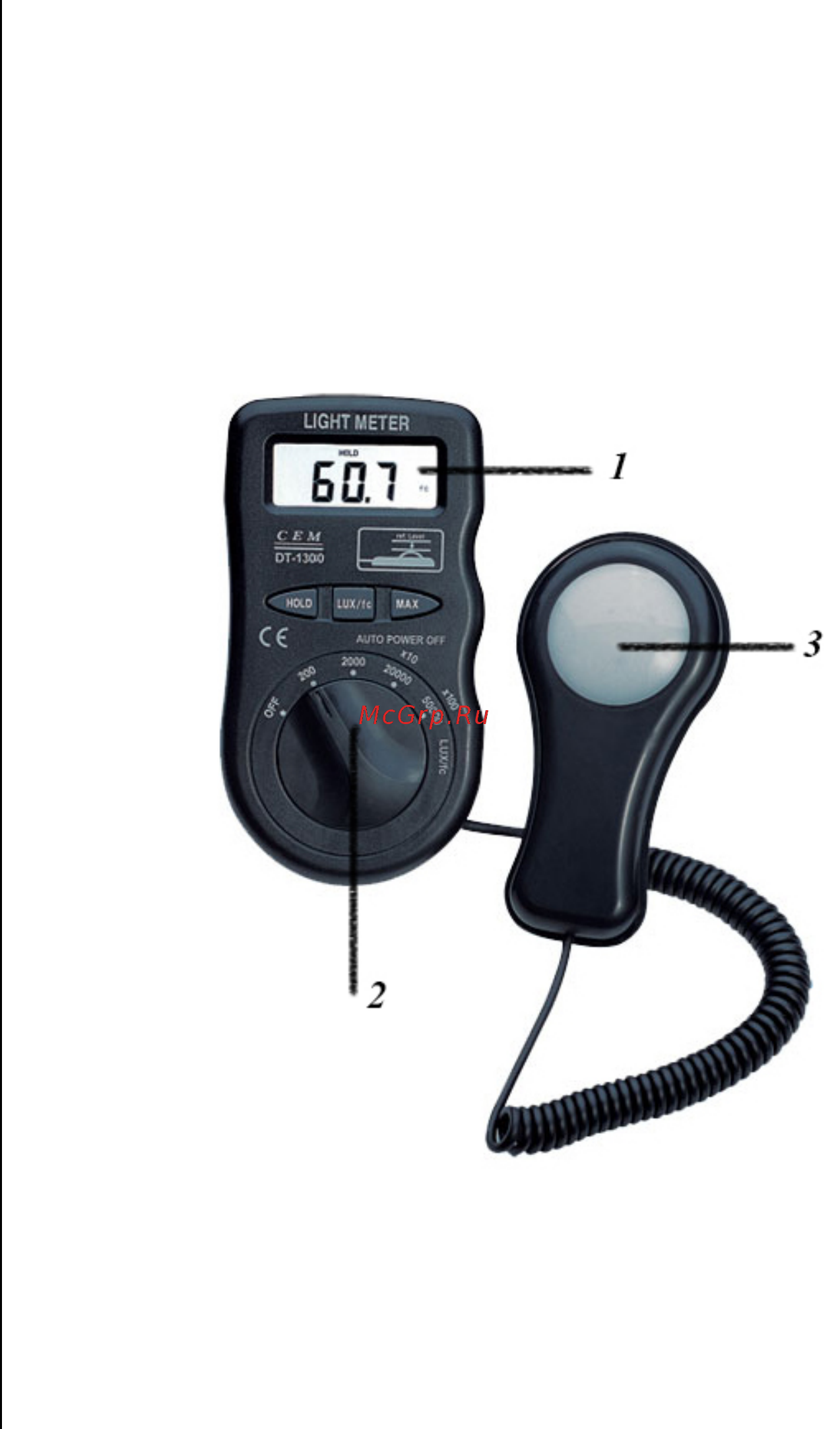 CEM DT-1300 Инструкция по эксплуатации онлайн