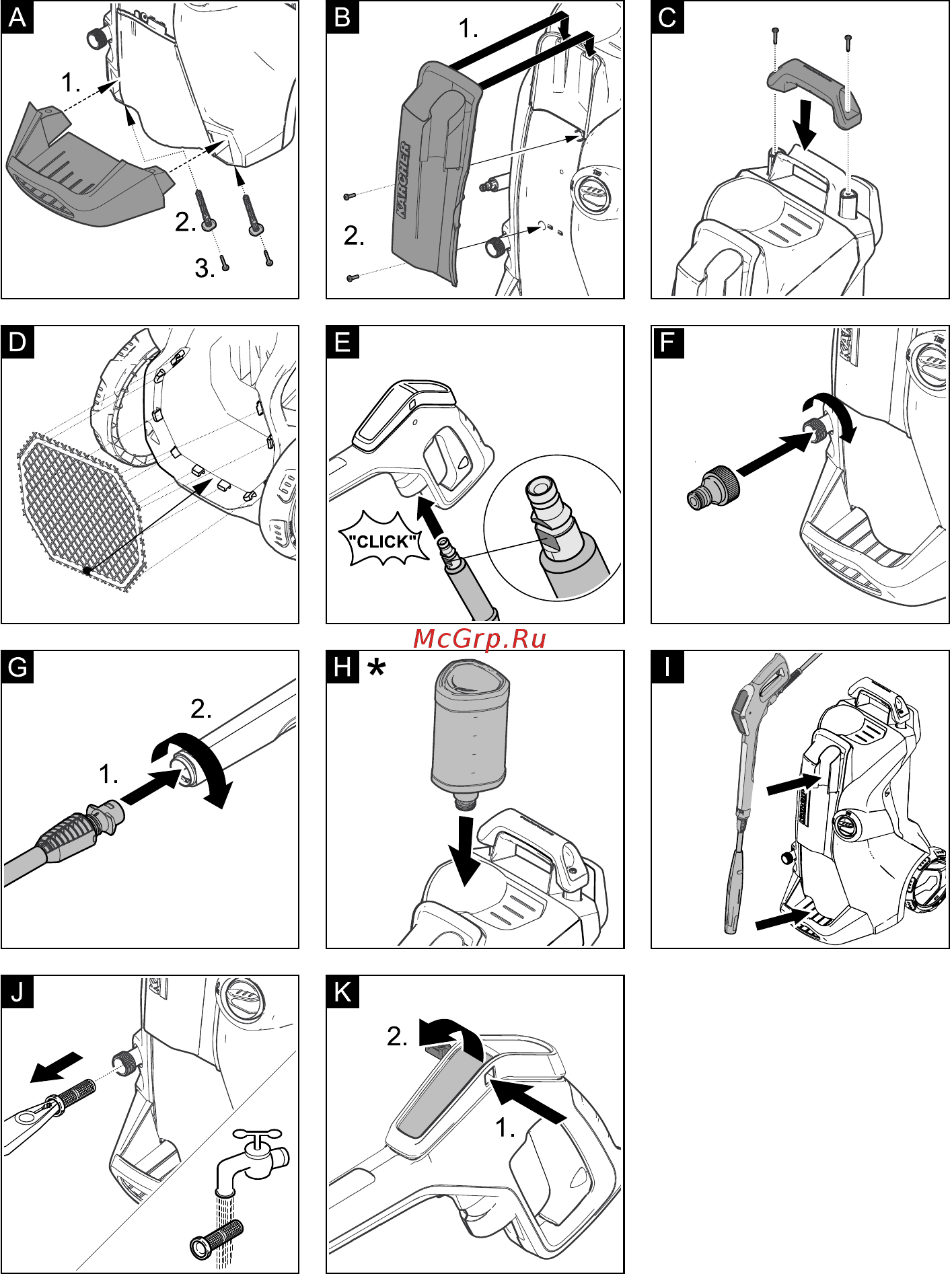 Karcher K 4 Full Control 1.324-000 Инструкция по эксплуатации онлайн [3/166] 333668