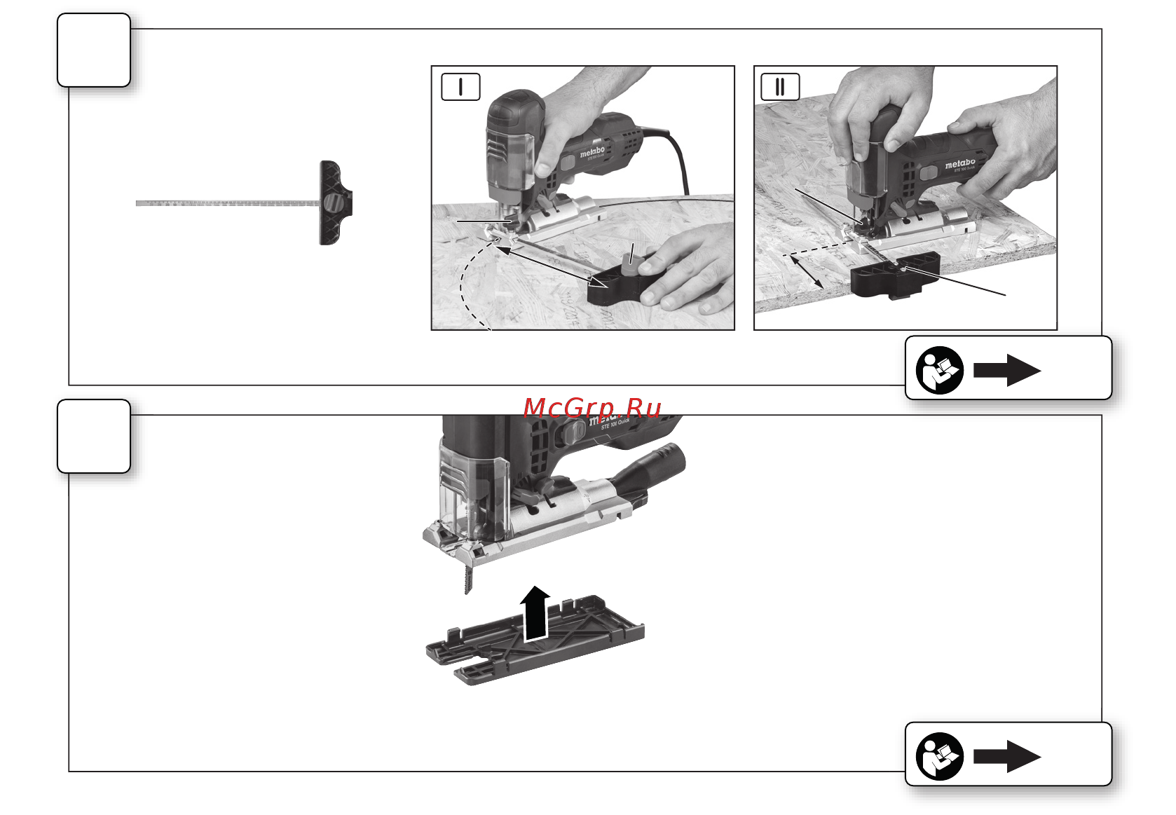 Metabo STE 100 Quick (601100000) Инструкция по эксплуатации онлайн [4/92] 333782