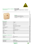 SCHNEIDER ELECTRIC BA10-005D Этюд Инструкция по эксплуатации