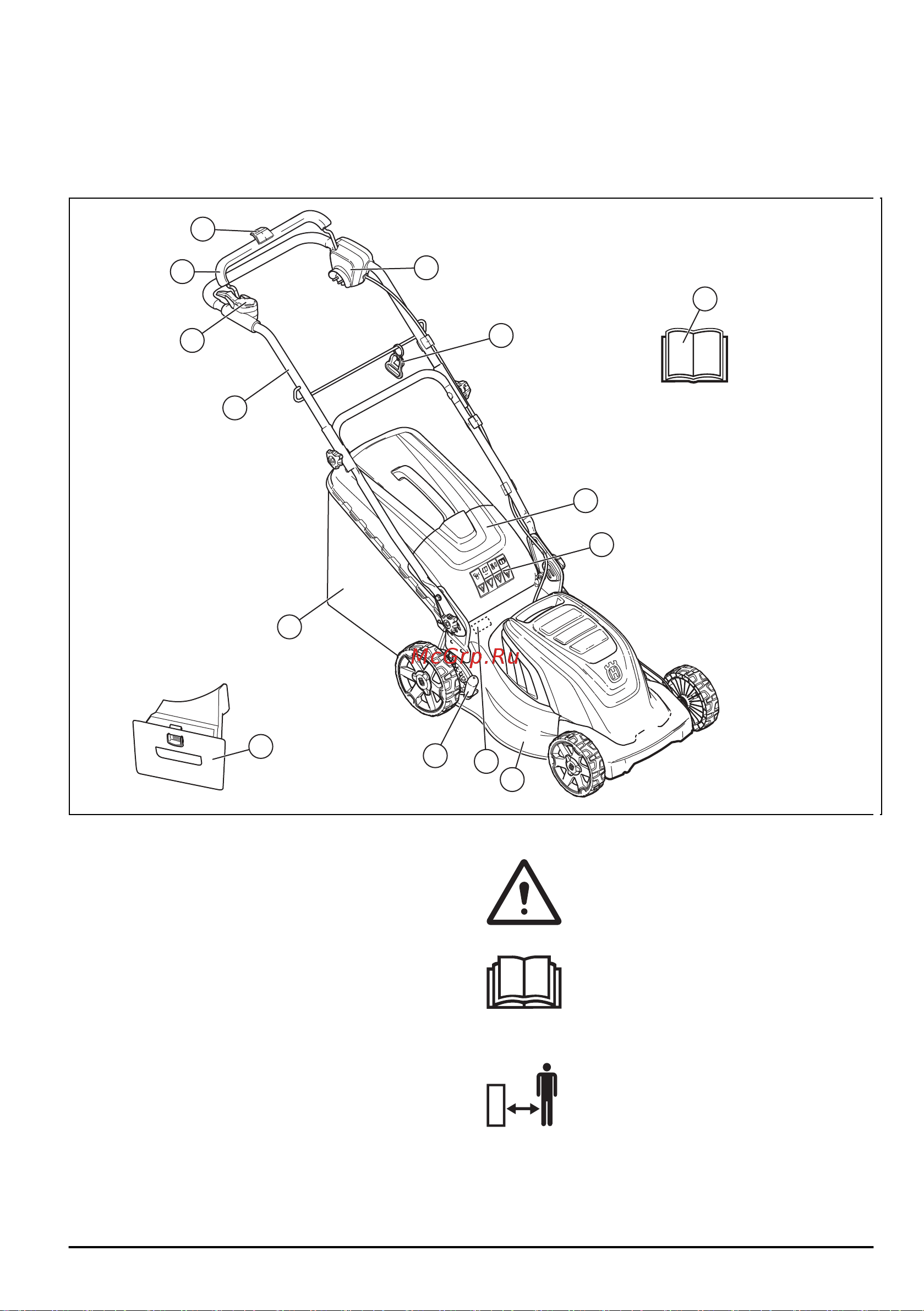 Husqvarna LC 141С (9670993-01) [515/648] Обзор изделия lc 141c