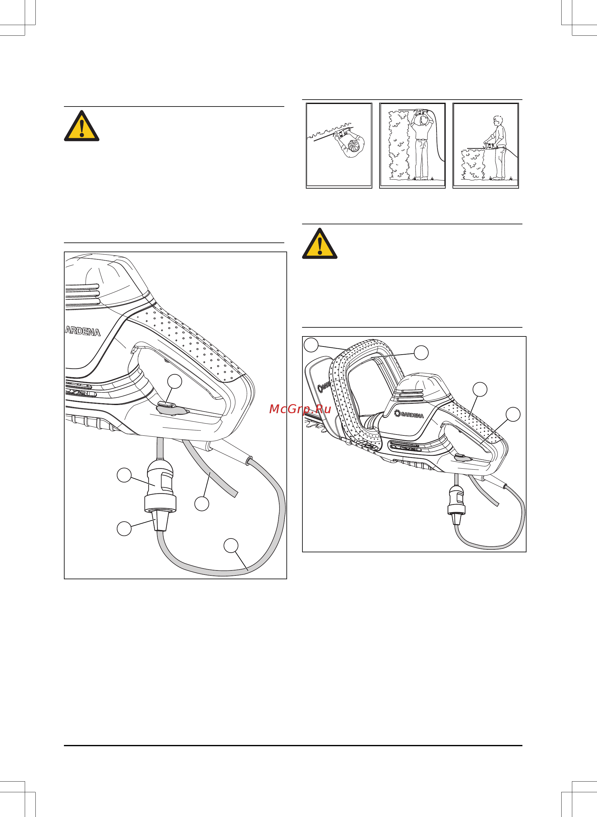 Gardena ComfortCut 550/50 09833-20.000.00 [8/292] So schließen sie die heckenschere an