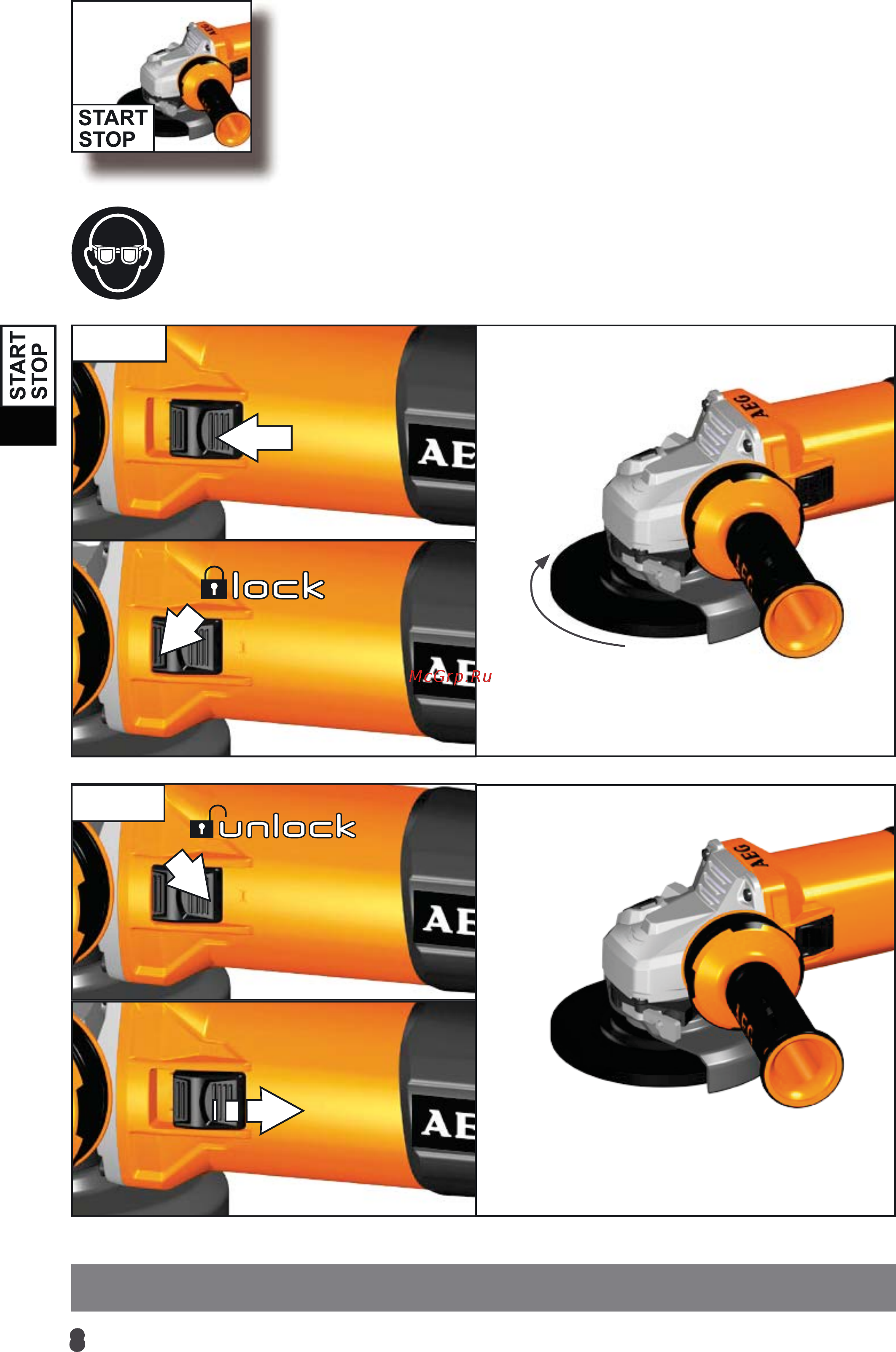 AEG WS12-115 Инструкция по эксплуатации онлайн [10/130] 334003